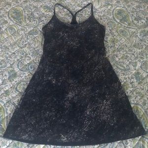 Outdoor Voices Exercise Dress XS ink scrawl